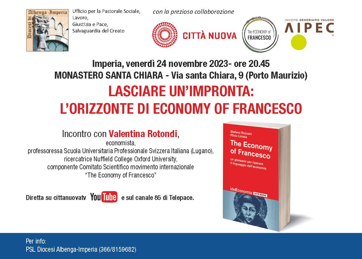 Evento «Lasciare un'impronta» 24/11/2023