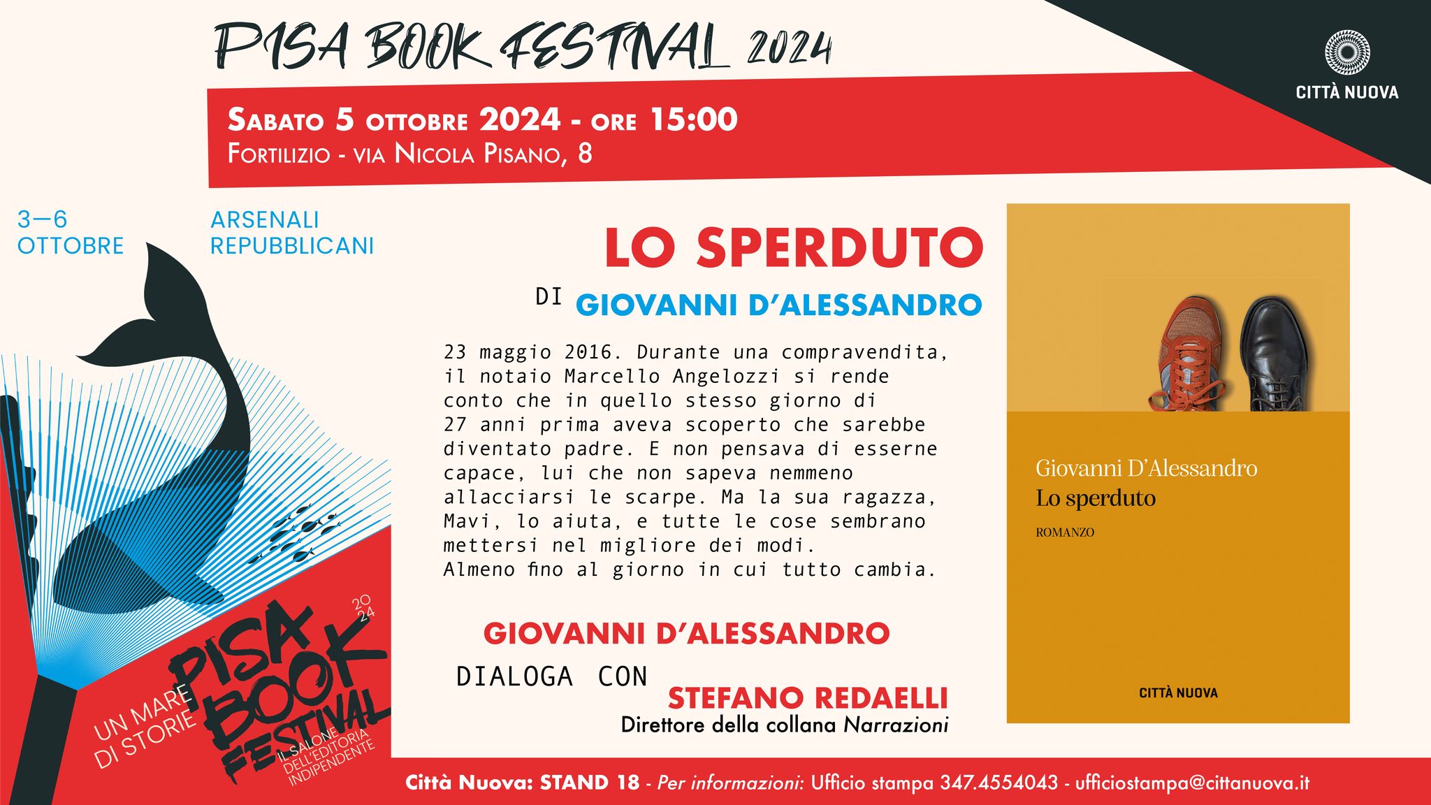 Lo Sperduto Pisa book festival